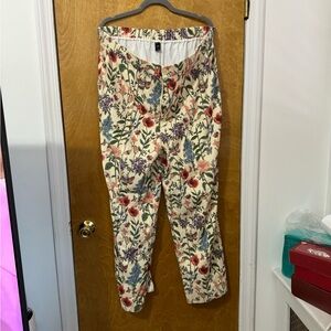 Floral Flare Pants